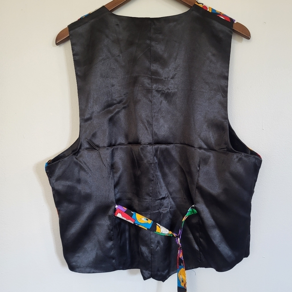 Looney Tunes Mania Silk Cartoon Vest L/XL - Picture 6 of 6